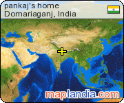 pankaj's home  satellite map