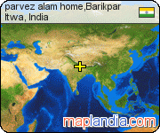 parvez alam home,Barikpar satellite map
