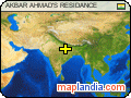 AKBAR AHMAD'S RESIDANCE satellite map