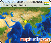 AKBAR AHMAD'S RESIDANCE satellite map