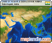 LAND OF AKBAR & SERAJUDDIN AHMAD satellite map