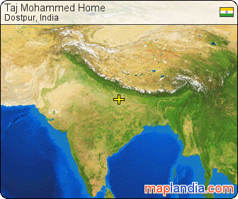 Taj Mohammed Home  satellite map