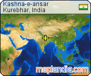 Kashna-e-ansar satellite map
