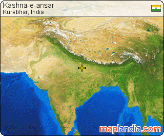 Kashna-e-ansar satellite map