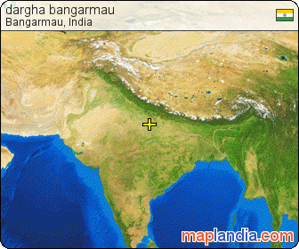 dargha bangarmau satellite map