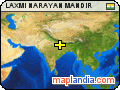 LAXMI NARAYAN MANDIR satellite map