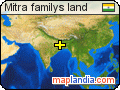 Mitra familys land  satellite map