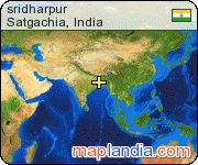 sridharpur satellite map