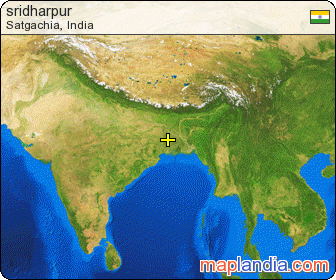 sridharpur satellite map