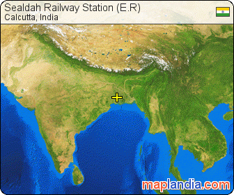 Sealdah Railway Station (E.R) satellite map