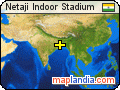 Netaji Indoor Stadium satellite map