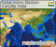Netaji Indoor Stadium satellite map