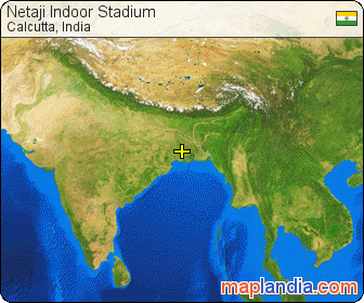 Netaji Indoor Stadium satellite map