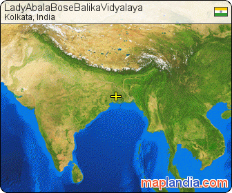 LadyAbalaBoseBalikaVidyalaya satellite map