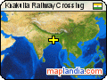 Knakulia Railway Crossing satellite map