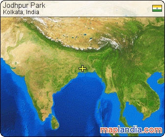 Jodhpur Park satellite map