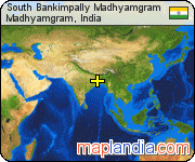 South Bankimpally Madhyamgram satellite map
