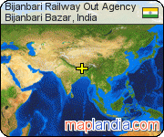 Bijanbari Railway Out Agency satellite map