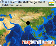 Star dealer tata shaktee gc sheet satellite map