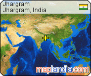 Jhargram satellite map