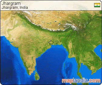 Jhargram satellite map