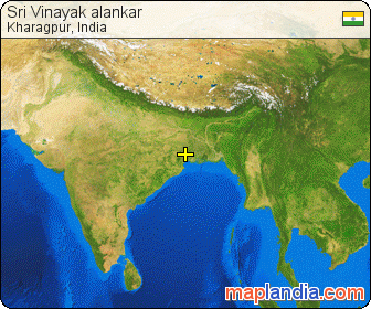 Sri Vinayak alankar satellite map