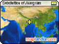 Subdivition of Jhargram satellite map