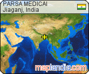 PARSA MEDICAl satellite map