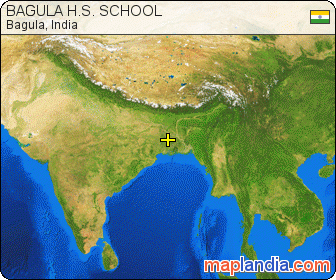 BAGULA H.S. SCHOOL satellite map