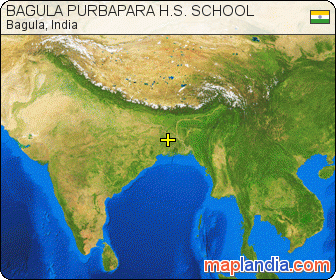 BAGULA PURBAPARA H.S. SCHOOL satellite map