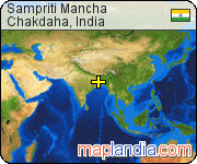 Sampriti Mancha satellite map