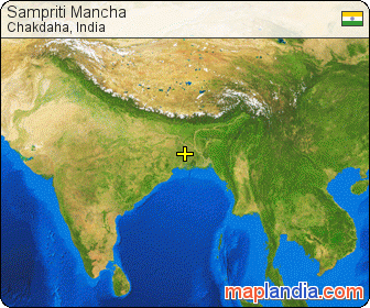 Sampriti Mancha satellite map