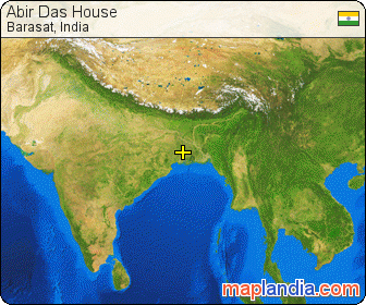 Abir Das House satellite map