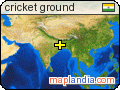 cricket ground satellite map