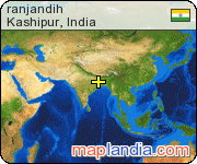 ranjandih  satellite map