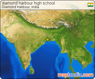 diamond harbour high school satellite map