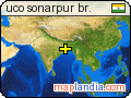 uco sonarpur br. satellite map