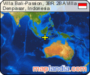 Villa Bali-Passion, 3BR 2BA Villa satellite map