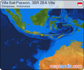 Villa Bali-Passion, 3BR 2BA Villa satellite map