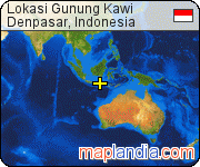 Lokasi Gunung Kawi satellite map