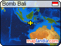 Bomb Bali satellite map