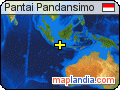 Pantai Pandansimo satellite map