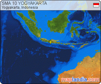 SMA 10 YOGYAKARTA satellite map
