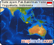Sate ayam Pak Bakir/mas Yono satellite map