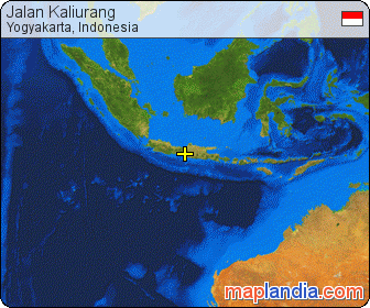 Jalan Kaliurang satellite map