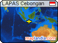 LAPAS Cebongan satellite map