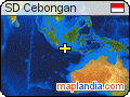 SD Cebongan satellite map