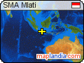 SMA Mlati satellite map