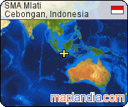 SMA Mlati satellite map