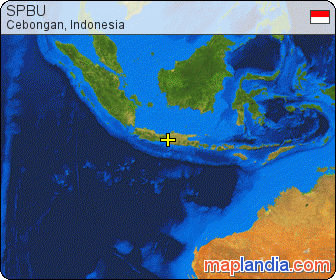 SPBU satellite map